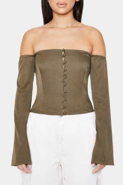 SOLADO Off Shoulder Button Front Long Sleeve Crop Top -SOLADO Shop jpeg 406bf6a4 0e42 4b96 8d4c 88095137dcb0 1800x1800