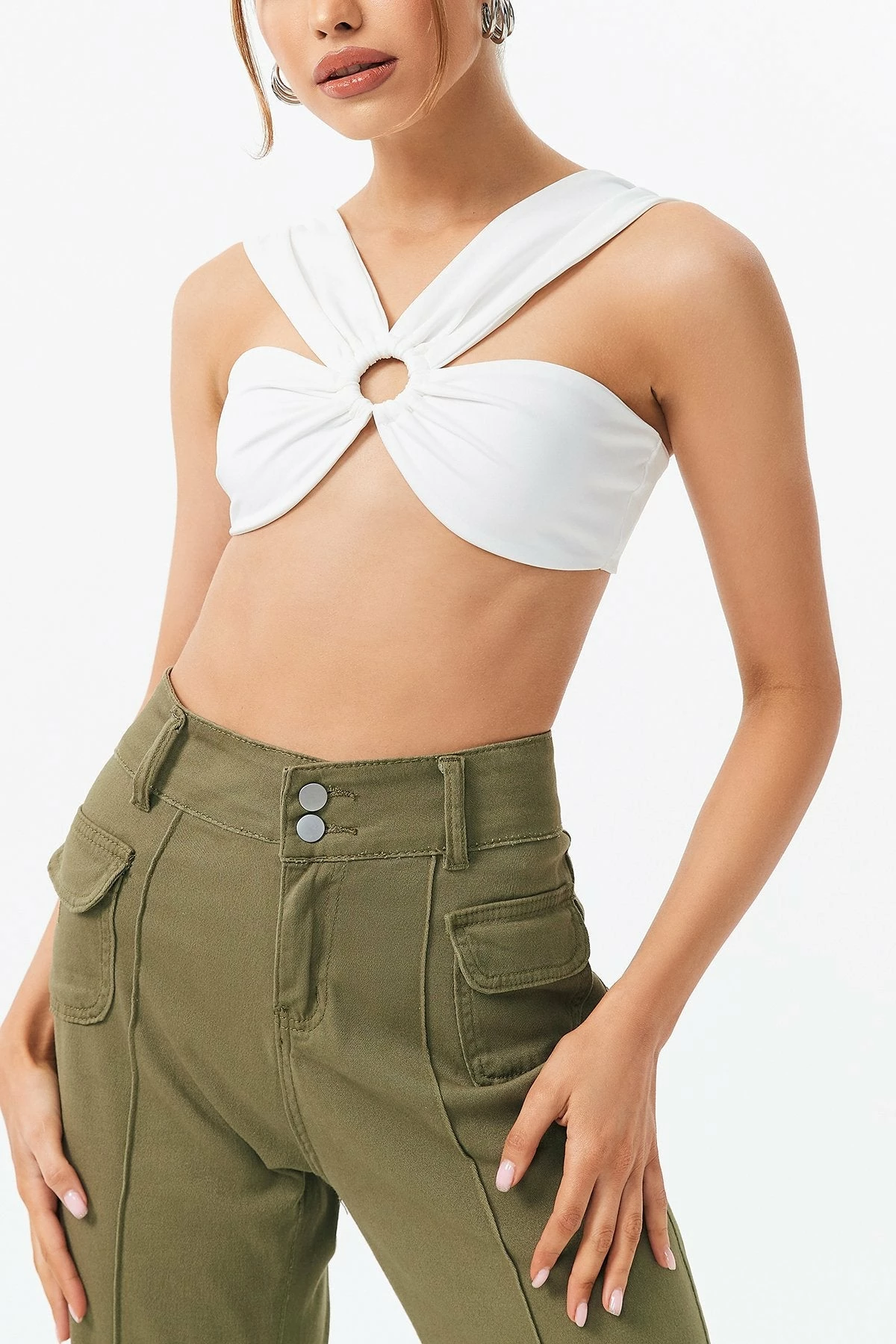 Solado O-Ring Front Cut Out Crop Top 12 Solado O-Ring Front Cut Out Crop Top - Image 10