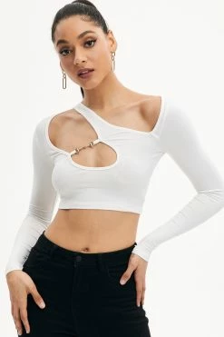 Solado Cut Out Metal Detail Long Sleeve Crop Top -SOLADO Shop jpeg 449f2e3e b2bb 4aa8 abd3 aeafe164d796 1800x1800