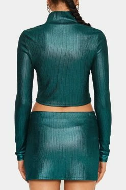 SOLADO High Neck Sheen Solid Long Sleeve Crop Top 15 SOLADO High Neck Sheen Solid Long Sleeve Crop Top -SOLADO Shop jpeg 4774b17d d887 4b67 aa84 5ef3004a0f0d 1800x1800