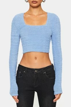 SOLADO Basic Square Neck Fluffy Long Sleeve Crop Top -SOLADO Shop jpeg 48d42a5f 08a2 4ea8 ab50 4cafa368089d 1800x1800
