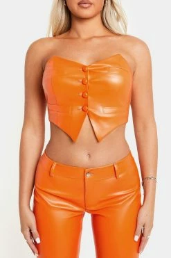 SOLADO Asymmetrical Hem PU Leather Tube Corset Top 14 SOLADO Asymmetrical Hem PU Leather Tube Corset Top -SOLADO Shop jpeg 49e5a9fc 3e3a 43e0 b051 346289ae0b17 1800x1800