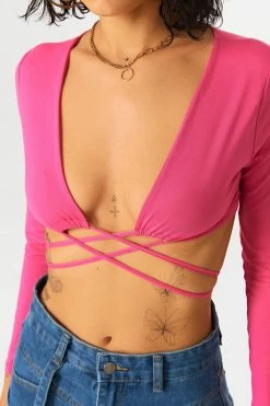 Solado Plunging Neck Cross Tie Long Sleeve Crop Top -SOLADO Shop jpeg 4d04605b f564 4383 ae8f d8c96fd313d4 1800x1800