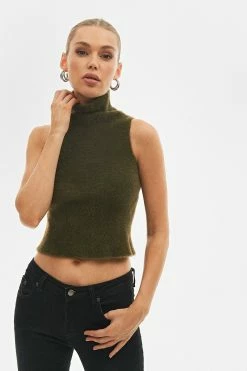 Solado High Neck Fluffy Knitted Sleeveless Tank Top -SOLADO Shop jpeg 4d658fae 32ac 4c3f b675 70a3821826a8 1800x1800
