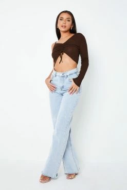 SOLADO Drawstring Ruched One Sleeve Solid Crop Top 12 SOLADO Drawstring Ruched One Sleeve Solid Crop Top -SOLADO Shop jpeg 4d88633a 0fd8 4434 85b9 8f65a1a79276 1800x1800