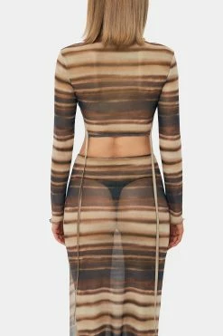 SOLADO Stripe Print Tie Detail Mesh Long Sleeve Top 15 SOLADO Stripe Print Tie Detail Mesh Long Sleeve Top -SOLADO Shop jpeg 4f8b6249 564c 41e7 adab 88f6f5f05a7c 1800x1800