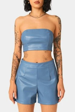 SOLADO Off Shoulder Zipper Back PU Leather Crop Top 14 SOLADO Off Shoulder Zipper Back PU Leather Crop Top -SOLADO Shop jpeg 5087247e 4c0a 401e 9ec7 433f7d16275e 1800x1800