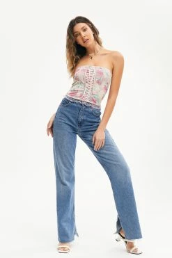 Solado Floral Print Lace Up Tube Corset Top -SOLADO Shop jpeg 512d1b16 6510 4cfc a71d 8658420e050e 1800x1800