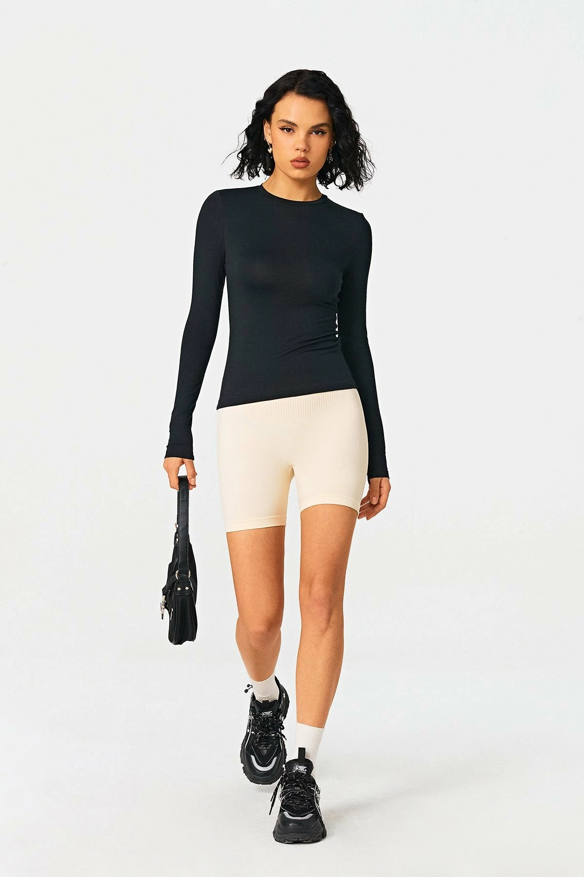 SOLADO Modal Basic Solid Bodycon Long Sleeve Top 5 SOLADO Modal Basic Solid Bodycon Long Sleeve Top - Image 3