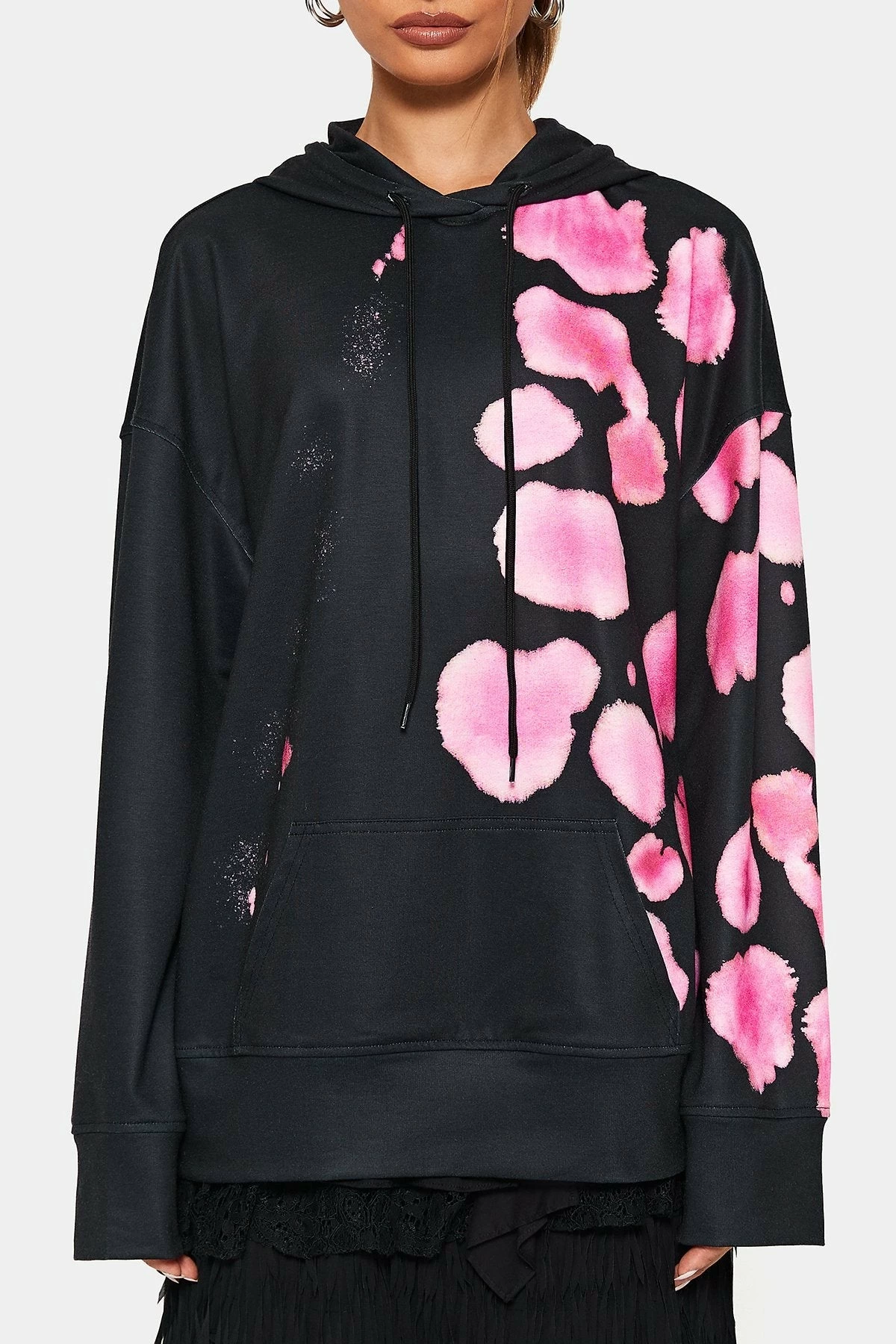 SOLADO Floral Print Drawstring Long Sleeve Hoodie 8 SOLADO Floral Print Drawstring Long Sleeve Hoodie - Image 6