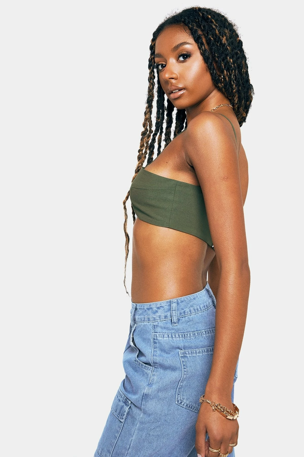 SOLADO Cut Out Asymmetrical Hem Backless Crop Top 6 SOLADO Cut Out Asymmetrical Hem Backless Crop Top - Image 4