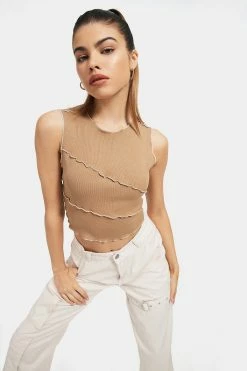 Solado Ribbed Seam Detail Sleeveless Tank Top 11 Solado Ribbed Seam Detail Sleeveless Tank Top -SOLADO Shop jpeg 5644d4bc f5e5 4314 ad4e baa682046d6c 1800x1800