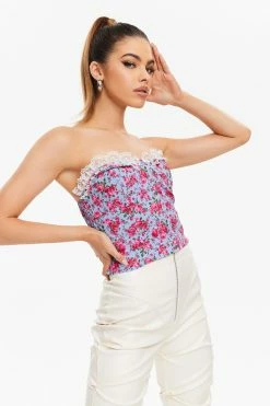 Solado Floral Print Lace Trim Corset Top -SOLADO Shop jpeg 56998270 5140 4eb4 b258 fa7444a64f24 1800x1800