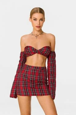 SOLADO Scottish Plaid Off Shoulder Twist Front Crop Top With Oversleeve 10 SOLADO Scottish Plaid Off Shoulder Twist Front Crop Top With Oversleeve -SOLADO Shop jpeg 5b00ee42 c86d 492c a089 ee47caf0b238 1800x1800