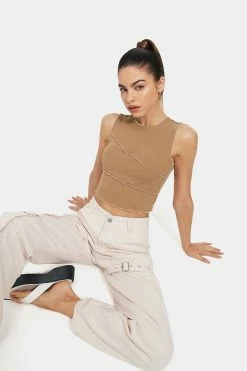 Solado Ribbed Seam Detail Sleeveless Tank Top 14 Solado Ribbed Seam Detail Sleeveless Tank Top -SOLADO Shop jpeg 5da15d59 908f 496e b93e 0aa2d771819f 1800x1800