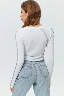 Solado Irregular Hem Stitched Trim Crop Long Sleeve Blouse Top 12 Solado Irregular Hem Stitched Trim Crop Long Sleeve Blouse Top -SOLADO Shop jpeg 5e6a8790 80be 4eec af4a dc4b2c3df2e6 1800x1800