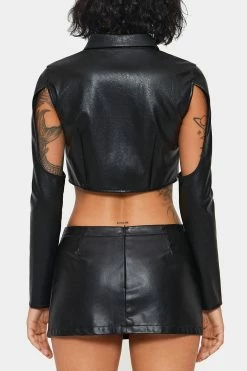 SOLADO Lapel Neck Cut Out PU Leather Long Sleeve Top -SOLADO Shop jpeg 60380fb8 bff3 44f2 8c8c 8fca5ceb1f18 1800x1800