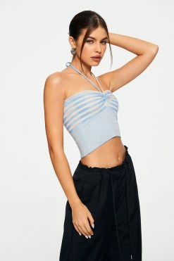 Solado Halter Neck Striped Print Backless Knitted Top -SOLADO Shop jpeg 610bb878 98d6 4b71 a71f d00cf9f6f91f 1800x1800