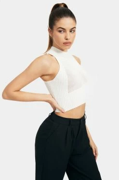 Solado Mock Neck Knitted Sleeveless Tank Top -SOLADO Shop jpeg 6284b785 fcf3 40fb 8799 f7c77c5db31a 1800x1800