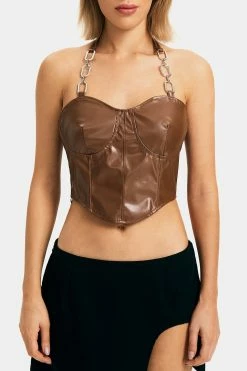 Solado Chain Halter Neck PU Leather Curved Hem Crop Top -SOLADO Shop jpeg 62cf06ec 4586 41d8 86b7 fd2c5a4debbc 1800x1800