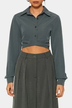 SOLADO Buckled Decor Cinched Waist Long Sleeve Shirt 14 SOLADO Buckled Decor Cinched Waist Long Sleeve Shirt -SOLADO Shop jpeg 62cff284 9531 4488 87a5 a1efbc86772f 1800x1800