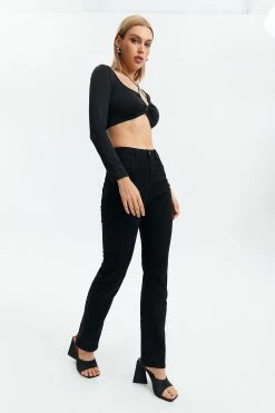 Solado Tie Back Cut Out Long Sleeve T-shirt -SOLADO Shop jpeg 62f2b57d 964f 45f5 9c2b 8cf042ab94e4 1800x1800