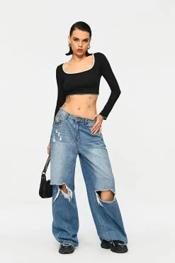 Solado U Neck Colorblock Trim Lettuce Trim Long Sleeve Top 10 Solado U Neck Colorblock Trim Lettuce Trim Long Sleeve Top -SOLADO Shop jpeg 643fdbaa 220f 4e23 bcdd dff0b175b7d5 1800x1800