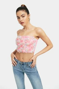 Solado Gradient 3D Flower Mesh Tube Shirred Crop Top 11 Solado Gradient 3D Flower Mesh Tube Shirred Crop Top -SOLADO Shop jpeg 64d5b9dc 7c0e 42e8 80d2 5794c67f3da5 1800x1800