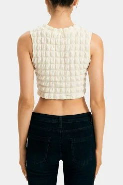 Solado Bubble Textured Lettuce Trim Sleeveless Crop Top 15 Solado Bubble Textured Lettuce Trim Sleeveless Crop Top -SOLADO Shop jpeg 661f0bf6 5a2c 492b ab4e 0e38401d3567 1800x1800