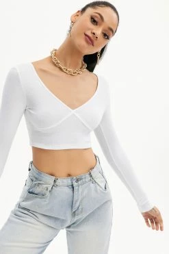 Solado Ribbed V Neck Solid Long Sleeve Top 13 Solado Ribbed V Neck Solid Long Sleeve Top -SOLADO Shop jpeg 6ad48690 3f90 4108 a152 1d6225849324 1800x1800