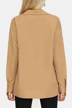 SOLADO Lapel Neck Button Front Solid Long Sleeve Shirt -SOLADO Shop jpeg 6b55cc37 eb7c 4b36 b70f 569c645f085e 1800x1800