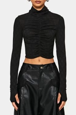 SOLADO High Neck Ruched Thumb Hole Long Sleeve Top 14 SOLADO High Neck Ruched Thumb Hole Long Sleeve Top -SOLADO Shop jpeg 6cd39115 3746 4332 b444 d61f82abef58 1800x1800