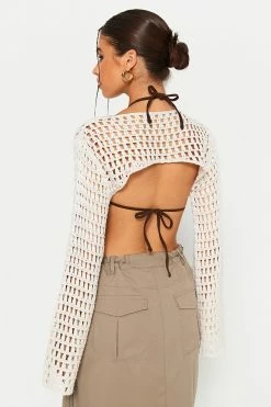Solado Crochet Flared Sleeve Crop Smock Without Bra 9 Solado Crochet Flared Sleeve Crop Smock Without Bra -SOLADO Shop jpeg 6d3809ec bcb6 4f62 9953 e830e89a0391 1800x1800