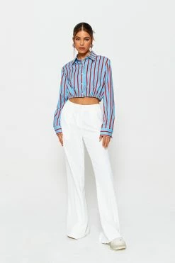 SOLADO Colorblock Stripe Print Cinched Waist Shirt -SOLADO Shop jpeg 6f23f045 e727 439b 99fb e79070130947 1800x1800