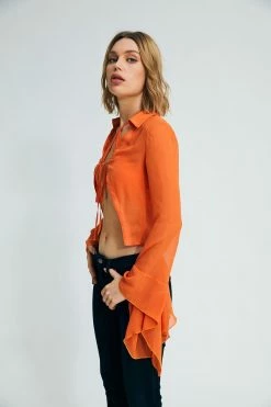 SOLADO 2pcs Lapel Neck Flared Sleeve Blouse With Corset Top -SOLADO Shop jpeg 6fb8f08e 2777 40fc 91d0 0b053380531c 1800x1800