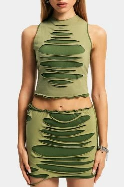 Solado Ripped Detail Lettuce Trim Sleeveless Tank Top 14 Solado Ripped Detail Lettuce Trim Sleeveless Tank Top -SOLADO Shop jpeg 6ff67dc3 79b5 4258 a958 1d7c9eff8442 1800x1800