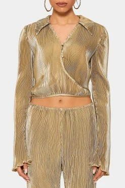 SOLADO Lapel Neck Pleat Tie Back Flared Sleeve Shirt -SOLADO Shop jpeg 7038ebfb dde8 4d49 add5 ec9c190928f0 1800x1800