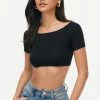 Solado Solid Ribbed Short Sleeve Crop Top 1 Solado Solid Ribbed Short Sleeve Crop Top -SOLADO Shop jpeg 7260855b 1a1f 45fa 8358 87b58b571f11 1800x1800