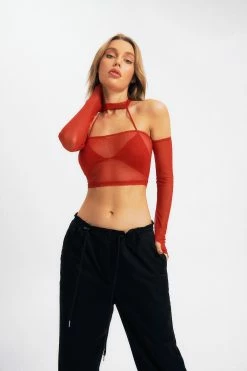 SOLADO 2pcs Mesh Halter Neck Cold Shoulder Crop Top With Bra -SOLADO Shop jpeg 781b11bc 8a04 421d a903 02bb6e5e28dc 1800x1800