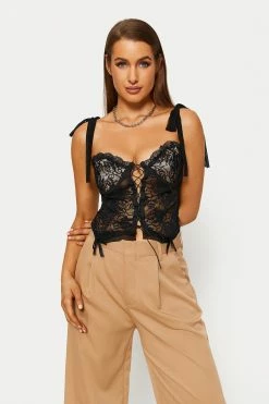 Solado Tie Strap Asymmetrical Hem Lace Crop Top -SOLADO Shop jpeg 79ce86ac 6b5d 430c a9ce 3b8b0a7b442f 1800x1800
