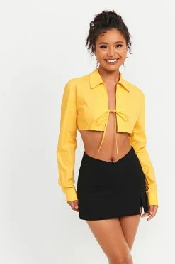 SOLADO Lapel Neck Tie Front Solid Long Sleeve Top -SOLADO Shop jpeg 7d205af0 53fe 406f b940 bf32ae6a9a07 1800x1800