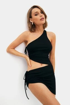 SOLADO One Shoulder Asymmetrical Hem Drawstring Ribbed Crop Top -SOLADO Shop jpeg 7e3e0907 bd75 4455 912d c099f83e658f 1800x1800
