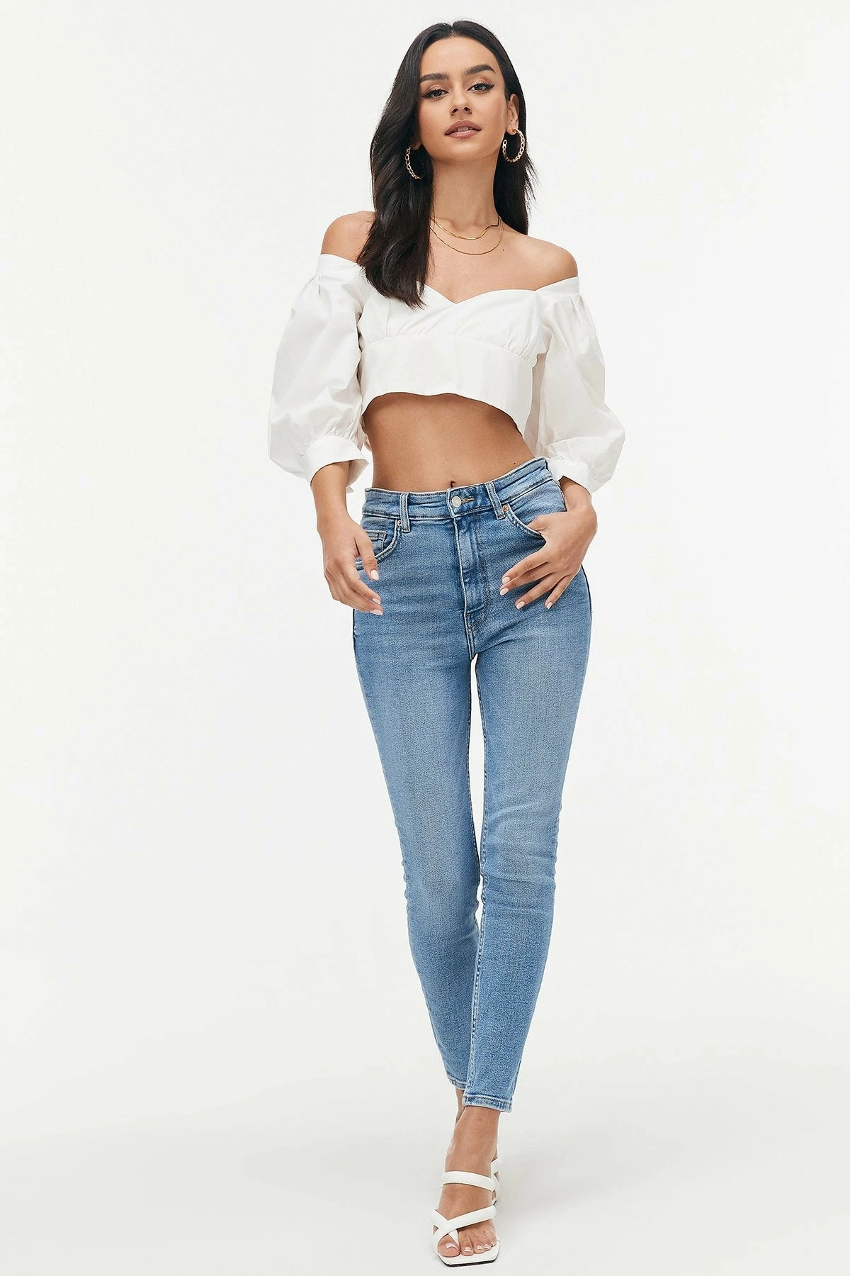 Solado Off Shoulder Puff Sleeve Crop Top 7 Solado Off Shoulder Puff Sleeve Crop Top - Image 5