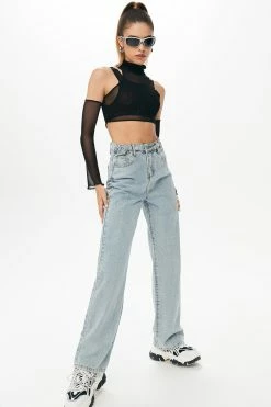 Solado Mock Neck Mesh Crop Top With Oversleeve -SOLADO Shop jpeg 7fd8fb22 cb01 4afd 91ef caf282dc9ce8 1800x1800