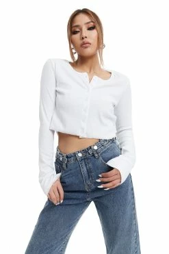 Solado Botton Front Crop Long Sleeve Top 9 Solado Botton Front Crop Long Sleeve Top -SOLADO Shop jpeg 82220085 1012 471f 8586 4ea7b7243ce7 1800x1800