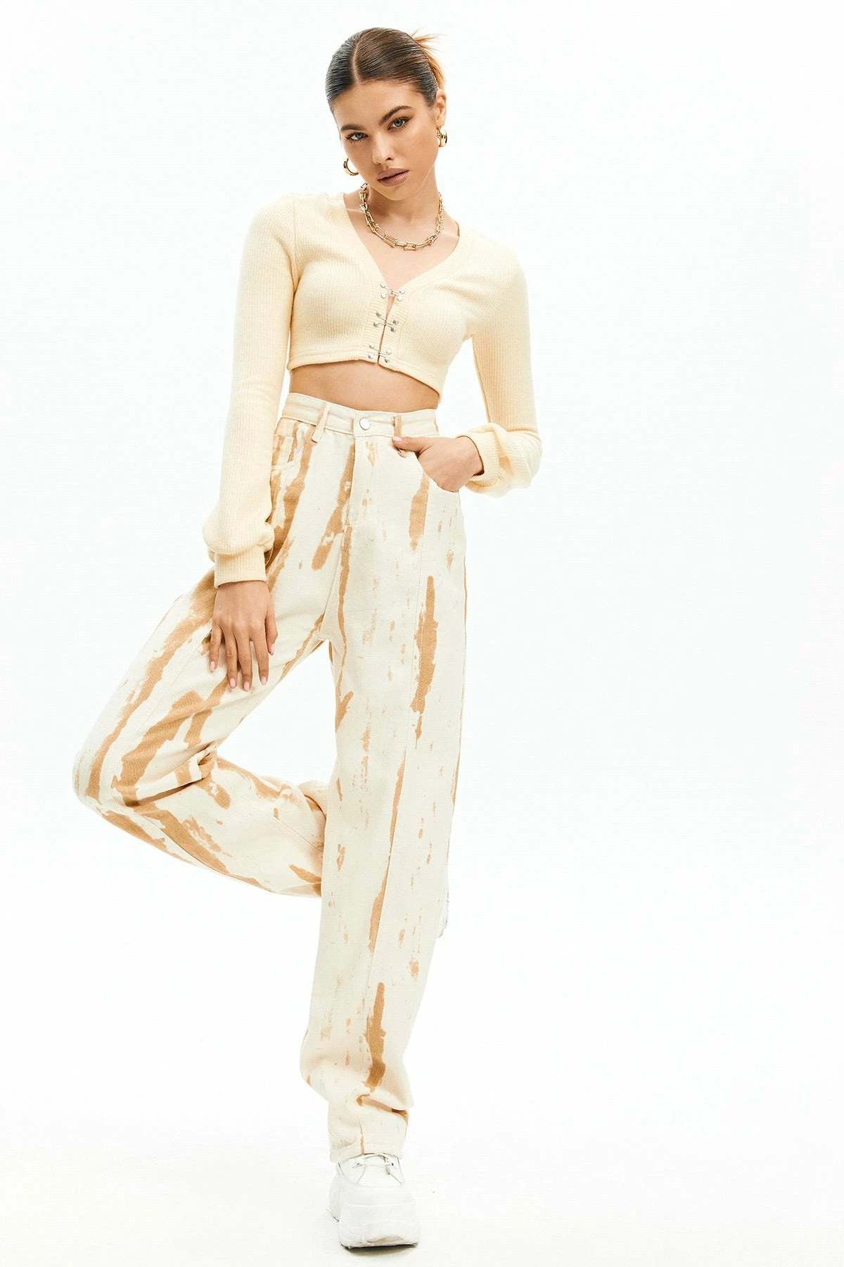 Solado Hook And Eye Rib-knit Crop Top 8 Solado Hook And Eye Rib-knit Crop Top - Image 6