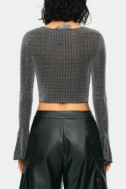 SOLADO Cut Out Flared Sleeve Sheen Crop Top -SOLADO Shop jpeg 85133a70 512b 4644 a0fa c9ecfccdc319 1800x1800