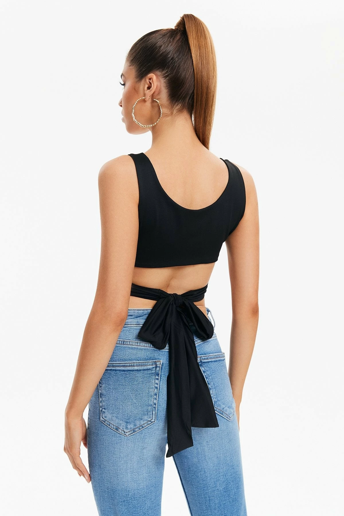 Solado Cut Out Tie Back Cirsscross Tank Top 4 Solado Cut Out Tie Back Cirsscross Tank Top - Image 2