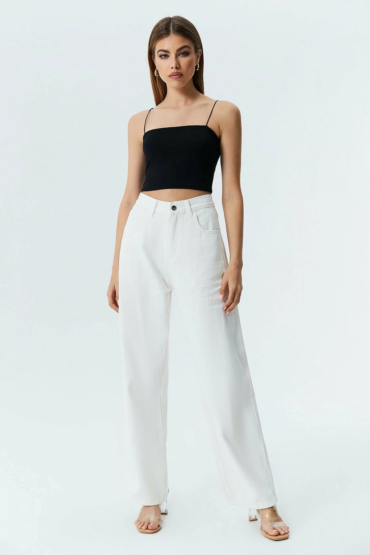 Solado Solid Backless Cami Crop Tank Top 11 Solado Solid Backless Cami Crop Tank Top - Image 9