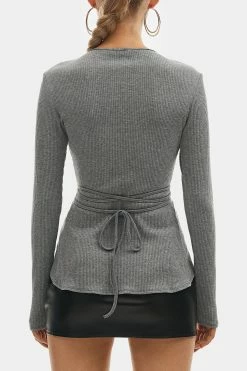 SOLADO Plunging Neck Cross Tie Split Hem Long Sleeve Top -SOLADO Shop jpeg 90012c9a 0a79 48a9 a639 5f3ad3768757 1800x1800